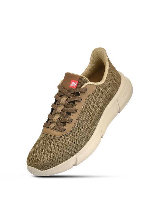 Puca shoes For men | Light weight Breathable stylish men shoes | Stacker Olive - Image 1